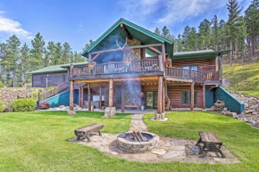 Black Hills Cabin Hot Tub, Fishing Pond and Deck